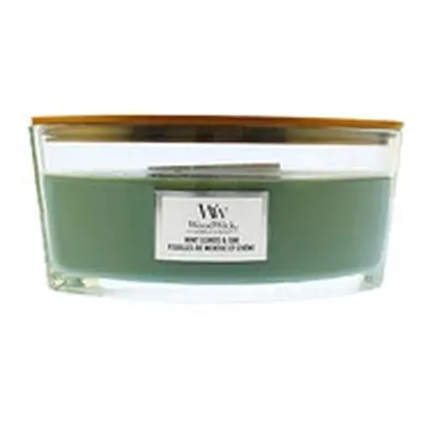 WoodWick - Mint Leaves & Oak Scented 453.6g