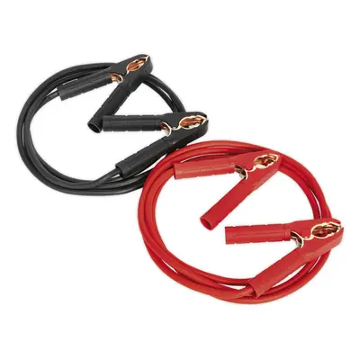 350A Booster Cables - 25mm x 3.5m - Copper Coated Aluminium - Insulated