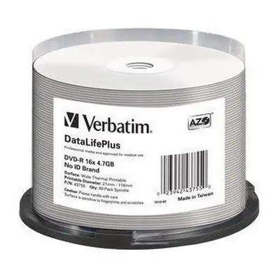 Verbatim DataLifePlus 4.7GB DVD-R 50pc(s)