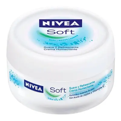 Nivea Soft Hidratante 375ml Tarro