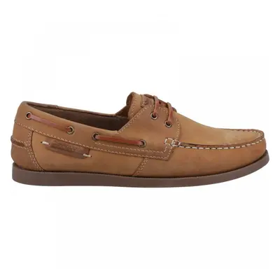 Bartrim | Camel | Mens Leather Deck Shoes