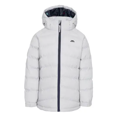 (3-4 Years, Pale Grey) Trespass Girls Padded Jacket Hooded Amira