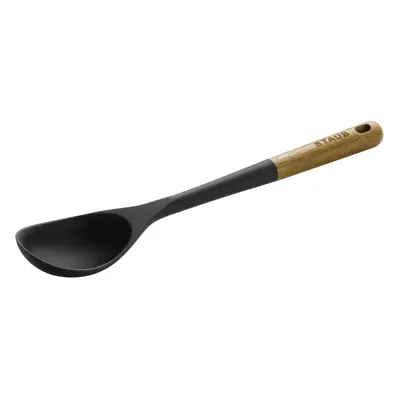 STAUB Serving Spoon Great for Scooping Sides and Serving Hearty Stews Durable BPAFree Matte Blac