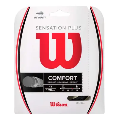 Wilson Sensation Plus Tennis String - 200m Reel Black