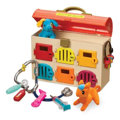 B. toys- Critter Clinic- Pretend Play Toy Vet Set For Toddlers Kids