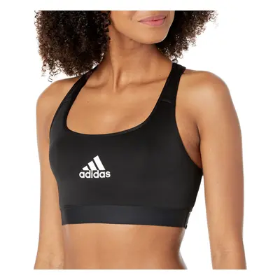 adidas Women's Powerreact Training Medium Support Bra Black Small DD