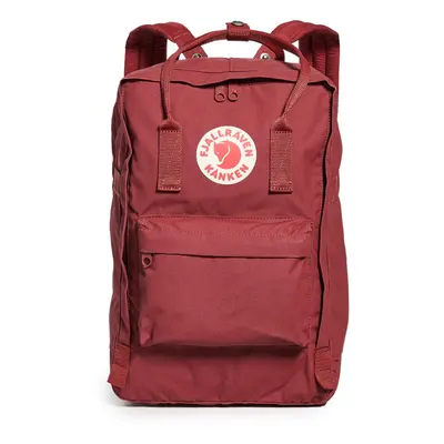 Fjallraven Womens Kanken Laptop Backpack Ox Red One Size