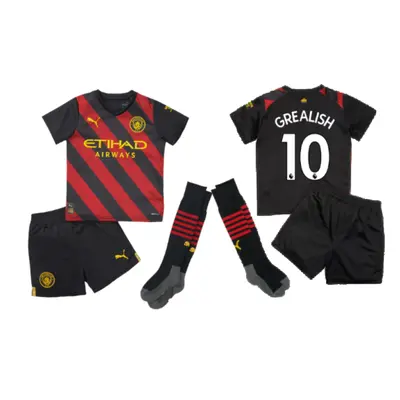 (3-4 Years) Man City Away Mini Kit (GREALISH 10)