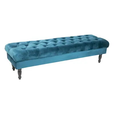 (Emerald) JOY Upholstered Bench, Bedroom Bench Seat, Tufted