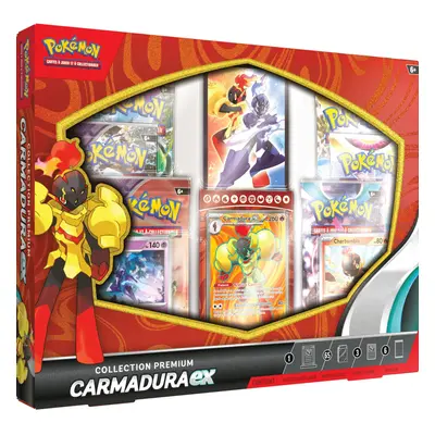 TCG: Carmadura-ex Premium Collection (6 Booster Packs and Shiny Promo Cards)