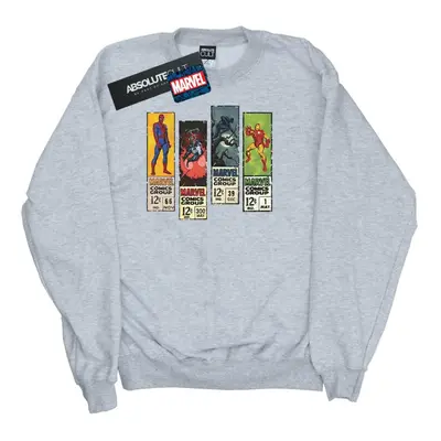 (XL, Sports Grey) Marvel Mens Comic Strips Sweatshirt