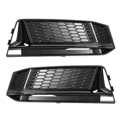 8W0807681K 8W0807682K Fog Light Grille Fog Light Frame Bumper Honeycomb Lower Grid Grille Car fo