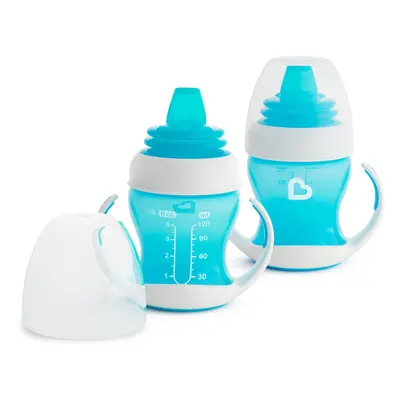 Munchkin Gentle Transition Sippy Trainer Cup Ounce Pack Blue