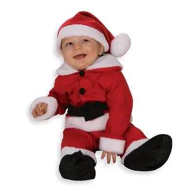 Fleece Santa with Belt Baby Infant Costume - Newborn