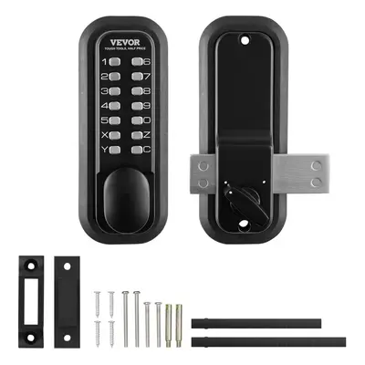 VEVOR Mechanical Keyless Entry Door Lock Digit Keypad Outdoor Gat