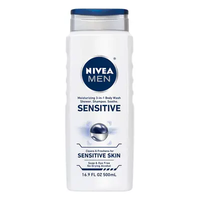 Nivea For Men Body Wash - Sensitive - oz - pk