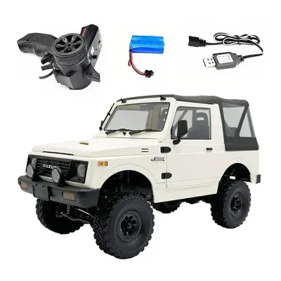 (C74-1) New WPLOpen-Top Version Jimny 2.4G Remote Control Off-Road Car Full-Scale Adult Kid Clim