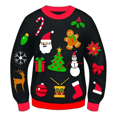 Ugly Christmas Icon Adult Sweater Standard