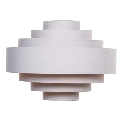 Modern Grey and Copper Layer Tier Easy Fit Living Room Bedroom Ceiling Pendant Cylinder Drum Lig