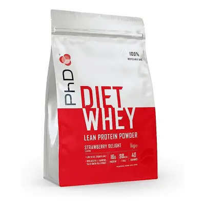 PhD Nutrition Diet Whey High Protein Lean Matrix, Strawberry Delight Diet Whey Protein Powder, H