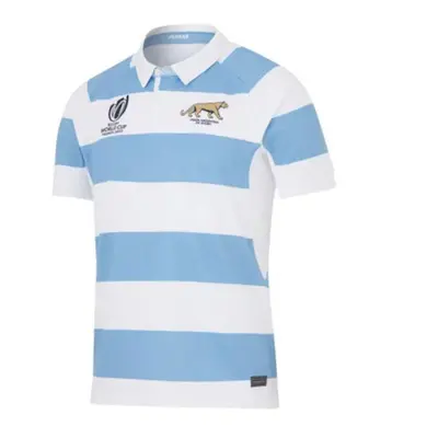 (white, XXXXL) Unisex Argentina Rugby 2022/23 Home Body Fit Atch Shirt Argentina Rugby 2022/23 H