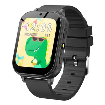 (black) Games Watch Kids Smart Watch Music Player Flashlight Pedometer Habit Tracking Children S