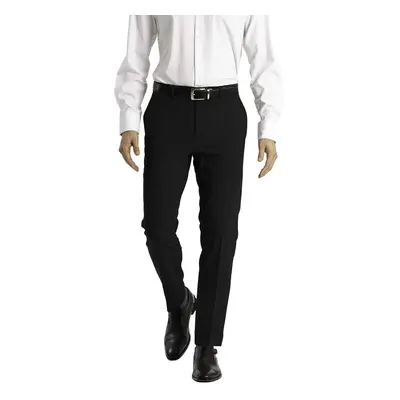 Calvin Klein Men's Skinny Fit Stretch Dress Pant Black