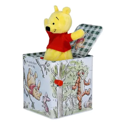 KIDS PREFERRED Disney Baby Winnie The Pooh Jack-in-The-Box - Musical Toy for Babies Multi ,6.5"