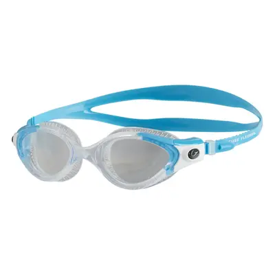 Speedo Women's Futura Biofuse Flexiseal Goggles, Turquoise/Clear, One Size