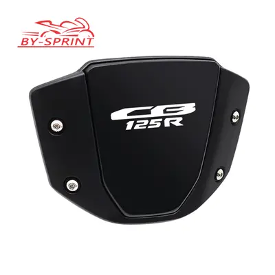 (CB125R Black) Motorcycle CNC Wind Deflector Front Screen Windscreen Accessories For