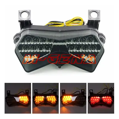 Motorcycle Rear Turn Signal Tail Stop Light Lamp Integrated For ZX6R ZX6RR Z750S 2004 Z1000 03 0