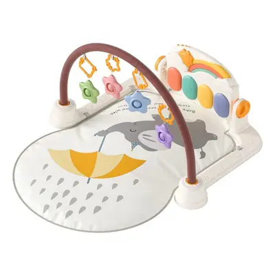 (as the picture, 88*73*50cm) Tumama Kick And Play Piano Baby Gym,baby Activity Play Gym,early De