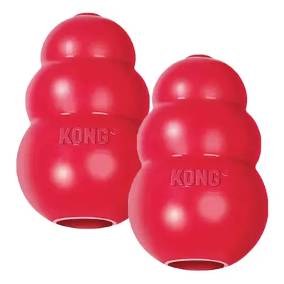 KONG Classic Medium Dog Toy Red Medium Pack of