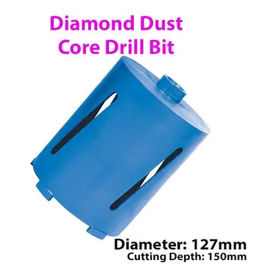 127mm x 150mm Diamond Core Drill Bit Hole Cutter For Brick Wall / Concrete Block