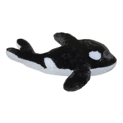 Aurora, 06271, Flopsie Splash Orca Whale, 12In, Soft Toy, Black and White, Medium