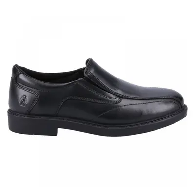 Toby SNR | Black | Boys Slip On School Shoes