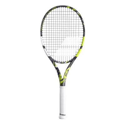 Babolat Pure Aero Team Tennis Racquet - Strung with 16g White Babolat