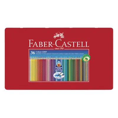 Faber-Castell Tin of Colour GRIP pencils