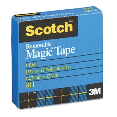 3M Removable Tape 1/2 x Yards in.Core