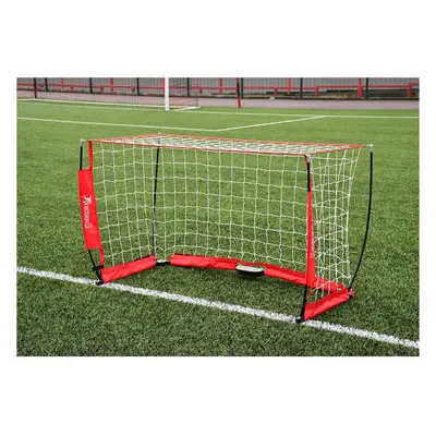 5 x Feet Quick Set-Up Flexi Box Football Training Goal Net Portable Side Game