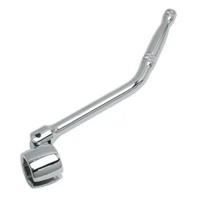 22mm Oxygen Sensor Wrench with Flexi-Handle - Offset Grip - Cut-out Section