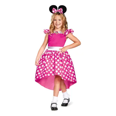 (3 - years (97 - cm)) Classic pink Minnie costume for girls