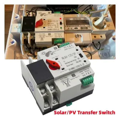 Transfer Switch Automatic Transfer Switch For Solar/pv Dual Power