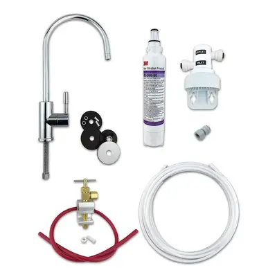 3M Under Sink Drinking Water Filter Kit with AP2-C405-SG Bacteria Rated Filter FULL DIY System -