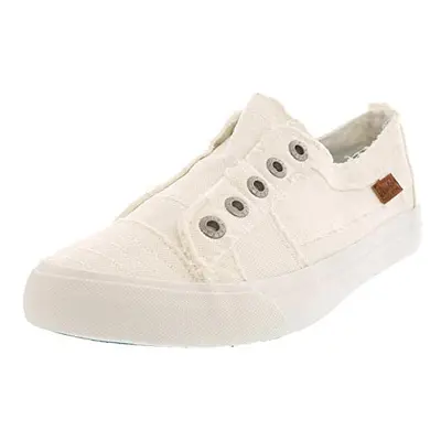 Blowfish Malibu Women's Play Sneaker White Smoked Oz Canvas