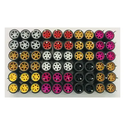 30sets/40sets 11mm wheels for 1/64 Scale Alloy Car Models 1/64 wheels