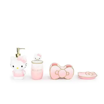 Hello Kitty Hello Kitty Pink Ombre Bathroom Set - Piece