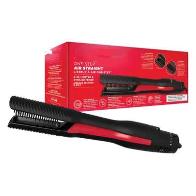 (Air Straight) Dry & straighten with hot air Without Extreme Heat, Optional Shine Boost with Hea