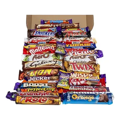 Mega Chocolate Gift Hamper, Different Full Size Chocolate Bars