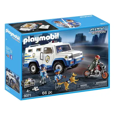 Playmobil Money Transport Vehicle - Multi-colour